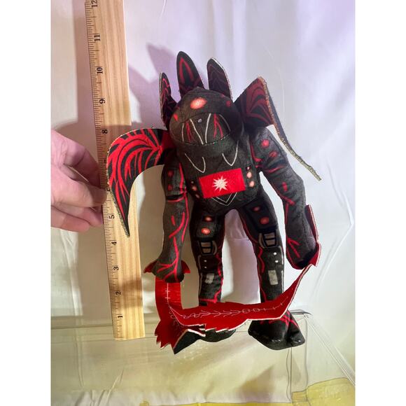 NEW Titan Clock Man Skibidi Toilet Red Plush Doll Toys Anime - Picture 4 of 6